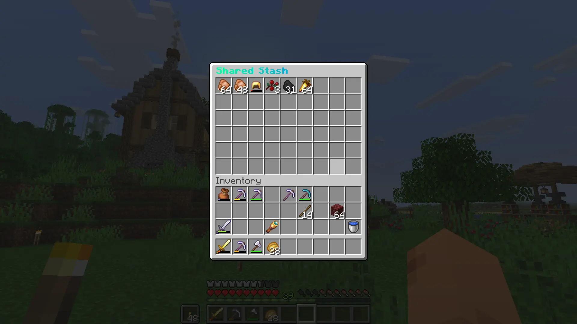 Shared Team Stash Vault